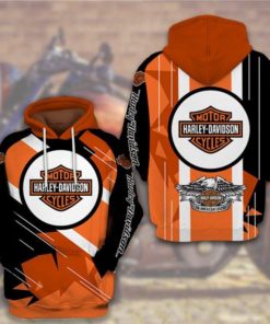 Harley Davidson Hoodie Design 3D Full Printed Sizes S - 5XL - NANA38