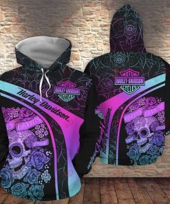 Harley Davidson Hoodie Design 3D Full Printed Sizes S - 5XL - NANA404