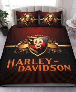 Harley Davidson Bedding Set Cover Design 3D - NAXA268