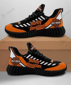 Harley Davidson Yeezy Shoes Design 3D Full Printed NMS29