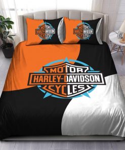 Harley Davidson Bedding Set Cover Design 3D - NAXA233