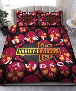 Harley Davidson Bedding Set Cover Design 3D - NAXA204