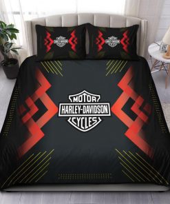 Harley Davidson Bedding Set Cover Design 3D - NAXA192