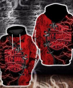 Harley Davidson Hoodie Design 3D Full Printed Sizes S - 5XL - NAXA356