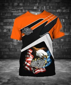 Harley Davidson T-Shirt Design 3D Full Printed Sizes S - 5XL - NAXA324D