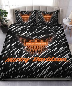 Harley Davidson Bedding Set Cover Design 3D - NAXA375