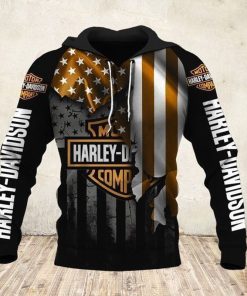 Harley Davidson Hoodie Design 3D Full Printed Sizes S - 5XL - NAXA333A