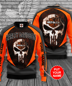 Harley Davidson Custom Name Sweatshirt Design 3D Full Printed Sizes S - 5XL - NMHN101B