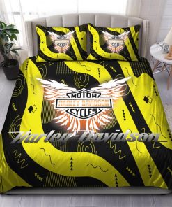 Harley Davidson Bedding Set Cover Design 3D - NAXA261