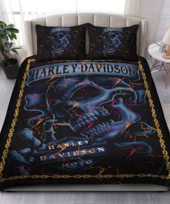 Harley Davidson Bedding Set Cover Design 3D - NAXA207