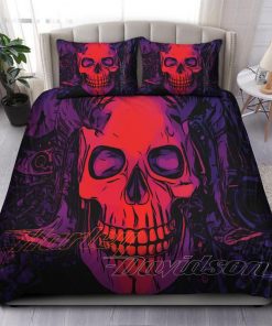 Harley Davidson Bedding Set Cover Design 3D - NAXA276