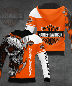 Harley Davidson Custom Name Hoodie Design 3D Full Printed Sizes S - 5XL - NAXA377