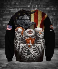Harley Davidson Sweatshirt Design 3D Full Printed Sizes S - 5XL - NAXA322G