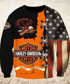 Harley Davidson Sweatshirt Design 3D Full Printed Sizes S - 5XL - NAXA334G