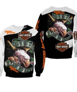 Harley Davidson Sweatshirt Design 3D Full Printed Sizes S - 5XL - NMHN091B