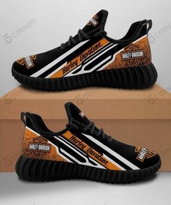 Harley Davidson Yeezy Shoes Design 3D Full Printed NMS26