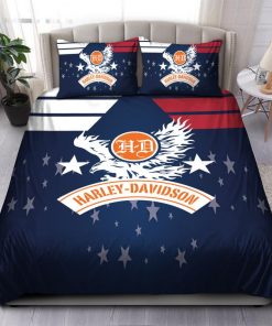 Harley Davidson Bedding Set Cover Design 3D - NAXA193