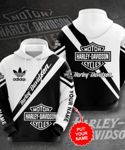Harley Davidson Custom Name Hoodie Design 3D Full Printed Sizes S - 5XL - NAXA338