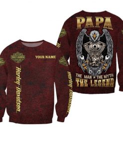 Harley Davidson Custom Name Sweatshirt Design 3D Full Printed Sizes S - 5XL - NMHN094B