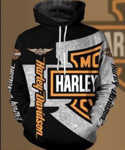 Harley Davidson Hoodie Design 3D Full Printed Sizes S - 5XL - NAXA381