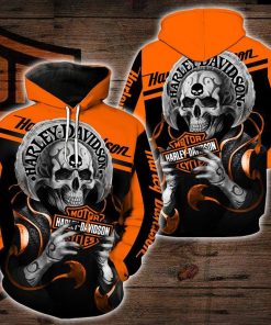 Harley Davidson Hoodie Design 3D Full Printed Sizes S - 5XL - NMHN104A
