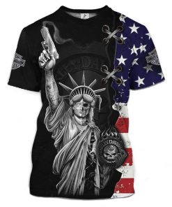 Harley Davidson T-Shirt Design 3D Full Printed Sizes S - 5XL - NAXA323D