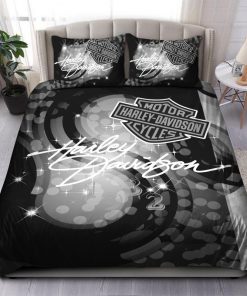 Harley Davidson Bedding Set Cover Design 3D - NAXA250