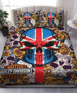 Harley Davidson Bedding Set Cover Design 3D - NAXA217
