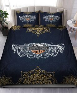 Harley Davidson Bedding Set Cover Design 3D - NAXA244