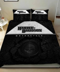 Harley Davidson Bedding Set Cover Design 3D - NAXA296