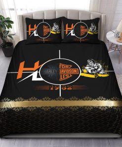 Harley Davidson Bedding Set Cover Design 3D - NAXA238