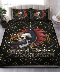Harley Davidson Bedding Set Cover Design 3D - NAXA201