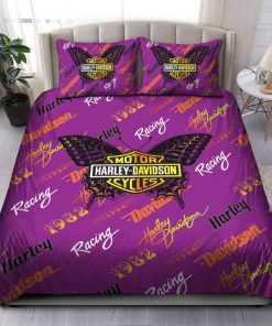 Harley Davidson Bedding Set Cover Design 3D - NAXA190