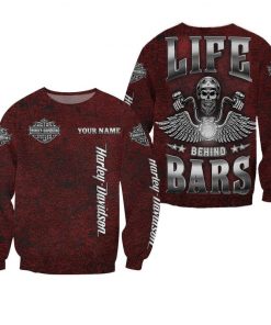 Harley Davidson Custom Name Sweatshirt Design 3D Full Printed Sizes S - 5XL - NMHN093B