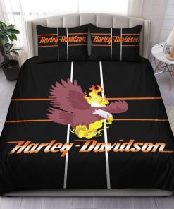 Harley Davidson Bedding Set Cover Design 3D - NAXA266