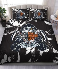 Harley Davidson Bedding Set Cover Design 3D - NAXA243