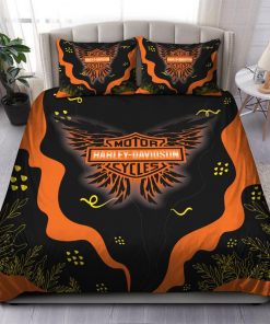 Harley Davidson Bedding Set Cover Design 3D - NAXA254