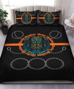 Harley Davidson Bedding Set Cover Design 3D - NAXA240