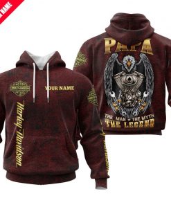 Harley Davidson Custom Name Hoodie Design 3D Full Printed Sizes S - 5XL - NMHN094C