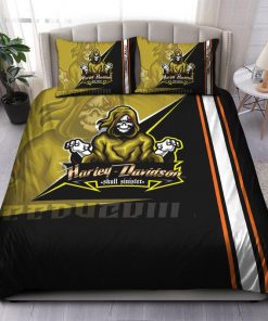 Harley Davidson Bedding Set Cover Design 3D - NAXA221