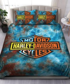 Harley Davidson Bedding Set Cover Design 3D - NAXA216