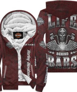 Harley Davidson Custom Name Fleece Hoodie Design 3D Full Printed Sizes S - 5XL NMHN093E