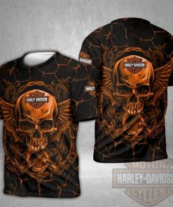 Harley Davidson T-Shirt Design 3D Full Printed Sizes S - 5XL - NAXA30D