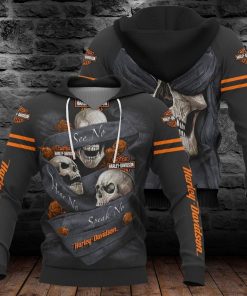 Harley Davidson Hoodie Design 3D Full Printed Sizes S - 5XL - NAXA321A