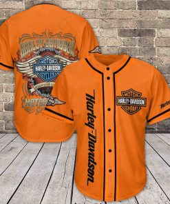 Harley Davidson Baseball Shirt Design 3D Full Printed High Quality - NASA291