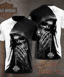 Harley Davidson T-shirt Design 3D Full Printed Sizes S - 5XL - M101761