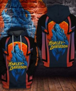 Harley Davidson Hoodie Design 3D Full Printed Sizes S - 5XL - NASA277