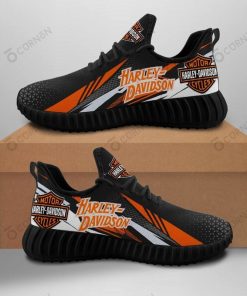 Harley Davidson Yeezy Shoes Design 3D Full Printed NMS18