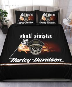 Harley Davidson Bedding Set Cover Design 3D - NAXA222
