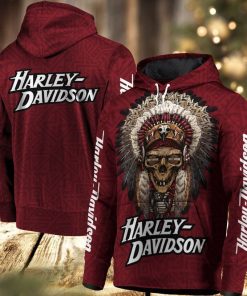 Harley Davidson Hoodie Design 3D Full Printed Sizes S - 5XL - NAXA285